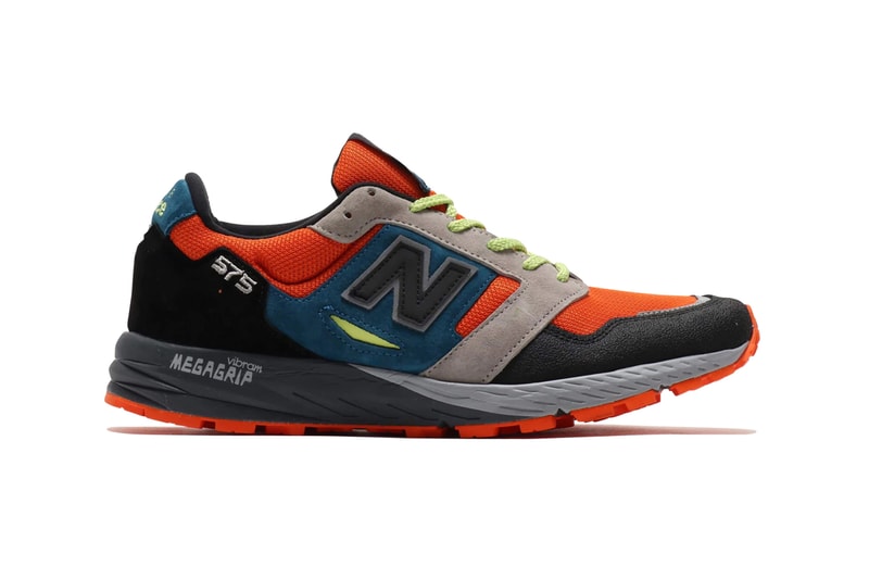 New Balance MTL575TB MTL575OP Tan Blue Blue Orange megagrip vibram sole outdoor made in england sneakers footwear shoes trainers runners outdoor 575 trail 