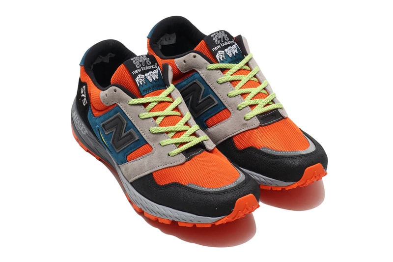 New Balance MTL575TB MTL575OP Tan Blue Blue Orange megagrip vibram sole outdoor made in england sneakers footwear shoes trainers runners outdoor 575 trail 