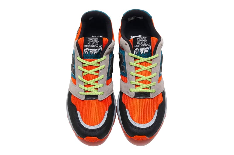 New Balance MTL575TB MTL575OP Tan Blue Blue Orange megagrip vibram sole outdoor made in england sneakers footwear shoes trainers runners outdoor 575 trail 