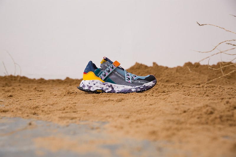 New Balance test run program prj 3 0 sustainability sneaker shoes surplus material recycling 