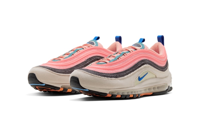 nike air max 97 98 corduroy CQ7512 046 462 desert sand light blue CQ7513 044 814 thunder grey amber rise release date info photos price