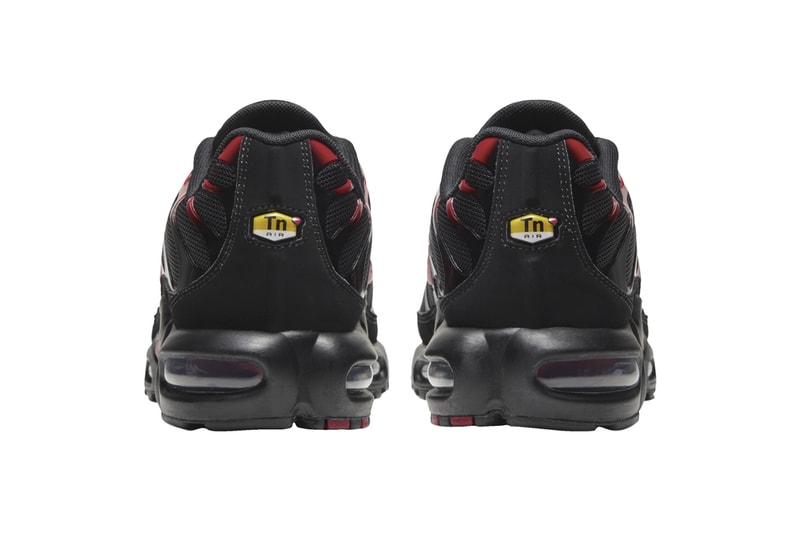 Nike Air Max Plus University Red Black Release info date Buy Gold 