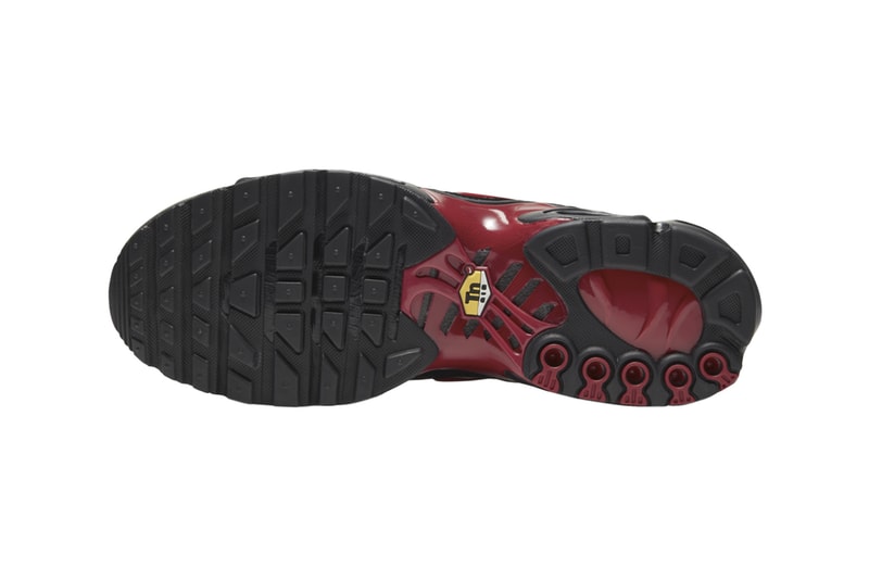 Nike Air Max Plus University Red Black Release info date Buy Gold 