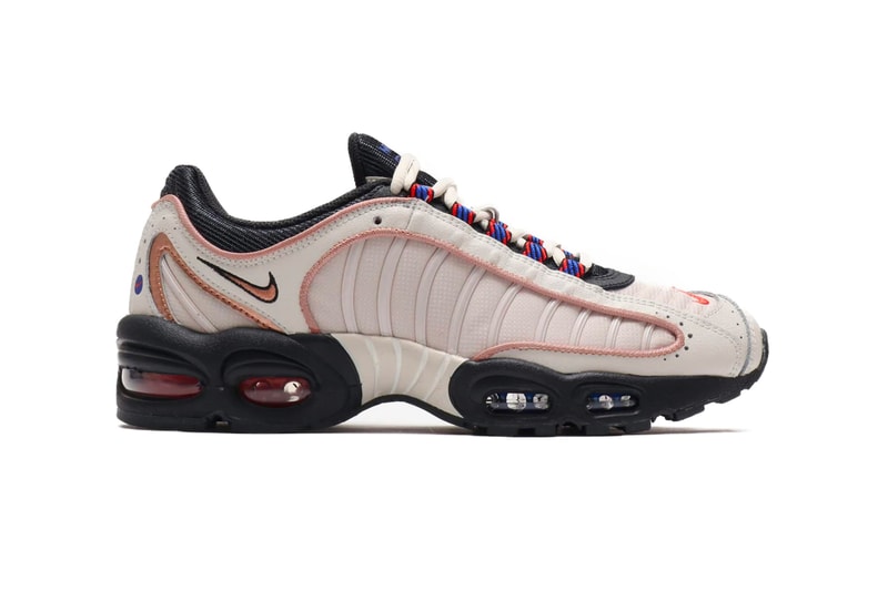 Nike Air Max Tailwind IV SE  Phantom Desert Sand MTLC RED BRONZE fall winter holiday 2019 cj9681 001 navy red sneakers footwear shoes trainers runners 1990 retro swoosh