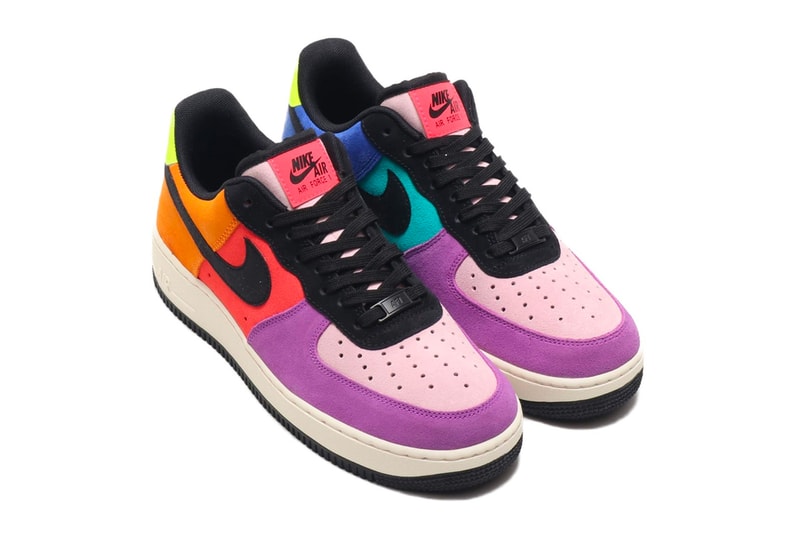 atmos Nike Air Force 1 POP THE STREET Capsule collection air barrage mid apparel sneakers footwear shoes trainers runners technical complexcon 