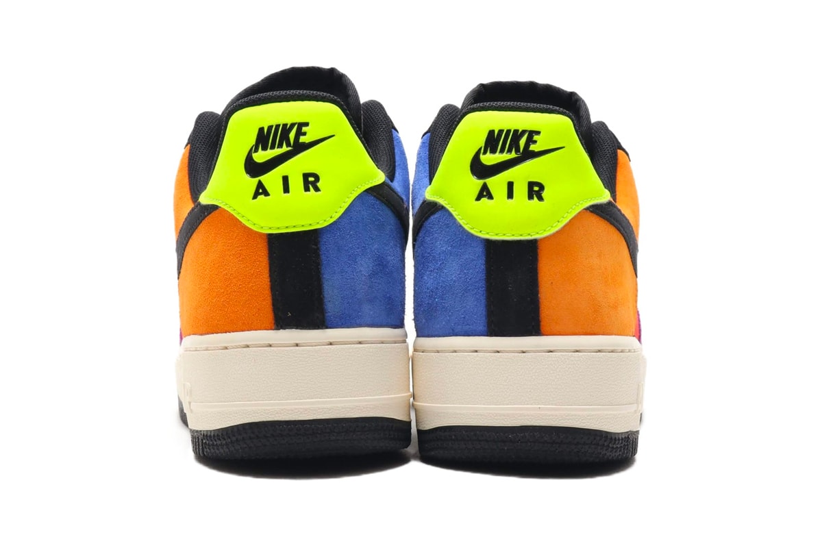 atmos Nike Air Force 1 POP THE STREET Capsule collection air barrage mid apparel sneakers footwear shoes trainers runners technical complexcon 