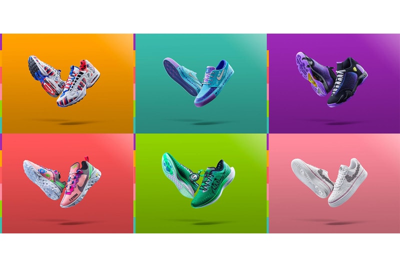 Nike Doernbecher Freestyle 2019 Collection Official Look SB Zoom Janoski React Element 55 air jordan xiv 14 Air Max Triax 96 Zoom Pegasus Turbo II