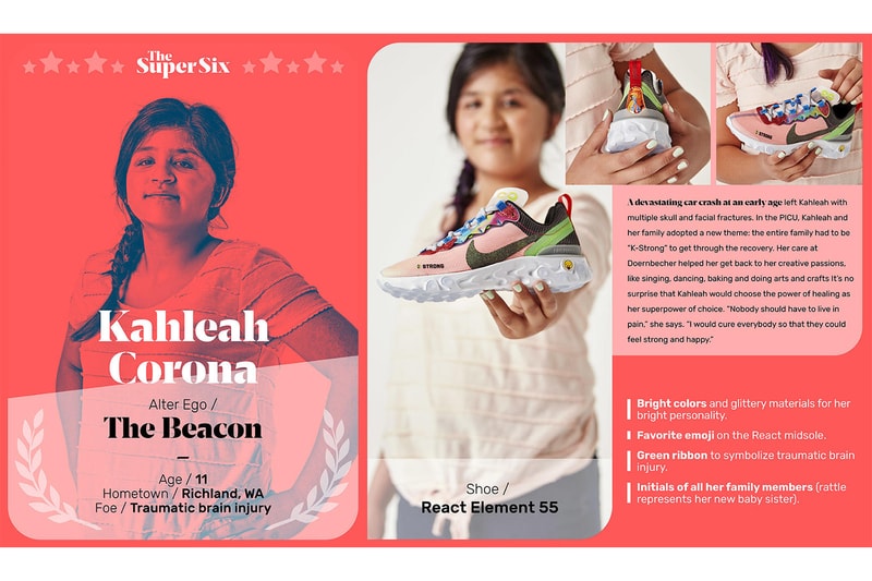 Nike Doernbecher Freestyle 2019 Collection Official Look SB Zoom Janoski React Element 55 air jordan xiv 14 Air Max Triax 96 Zoom Pegasus Turbo II