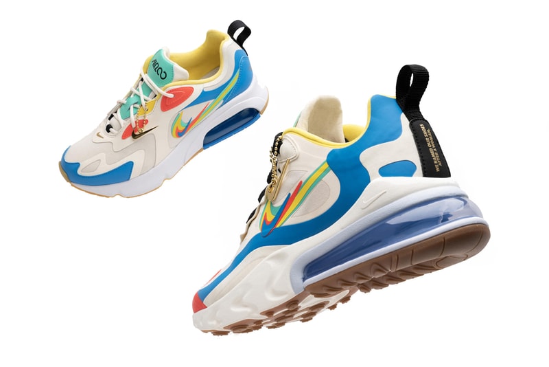 nike foot locker evolution of the swoosh pack air flight 89 max 200 1 270 react plus