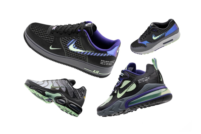 nike foot locker evolution of the swoosh pack air flight 89 max 200 1 270 react plus