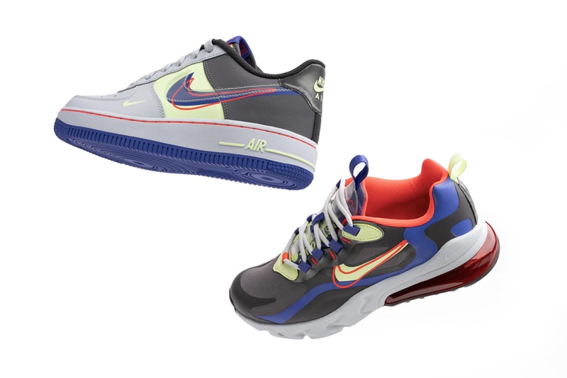 nike foot locker evolution of the swoosh pack air flight 89 max 200 1 270 react plus