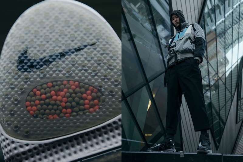 Nike ISPA Joyride Envelope First Look HAVEN Shop Editorial Technical Sneaker Release Information Drop Photoshoot Swoosh Exclusive Pop Up Canada Toronto Adaptable Weather Protective Ripstop 
