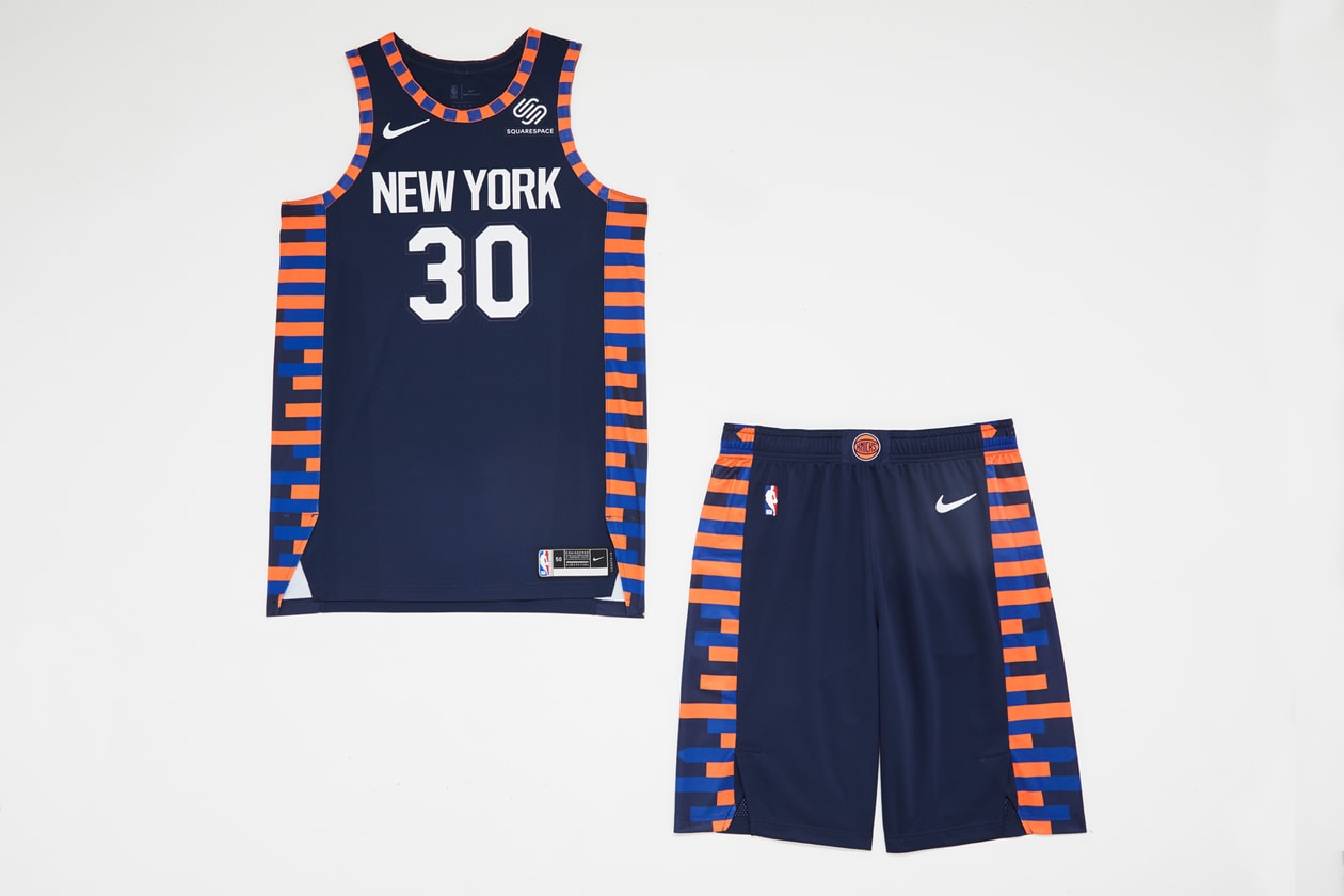 New York Knicks Nike 2020/21 City Edition Swingman Shorts - Black