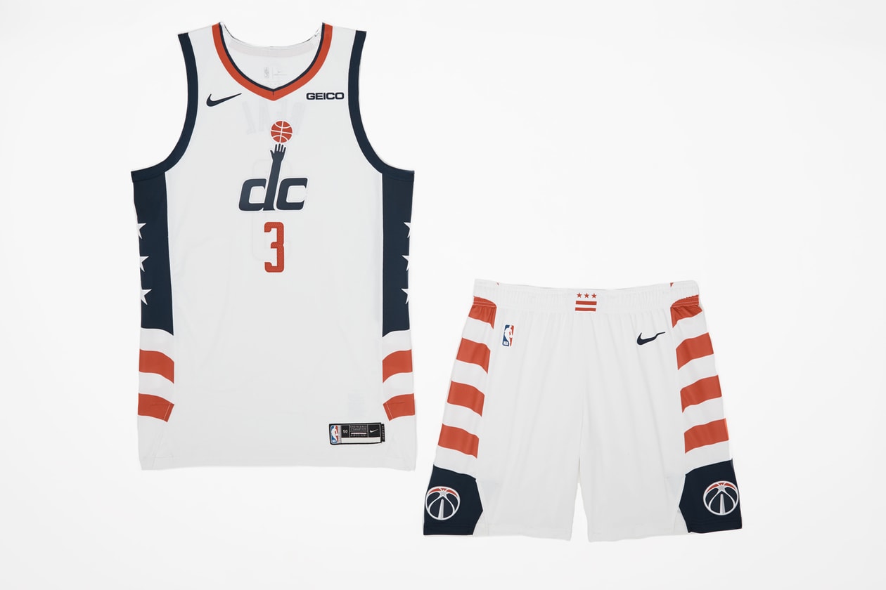 Men's Washington Wizards Nike White 2019/20 Swingman Custom Jersey - City  Edition
