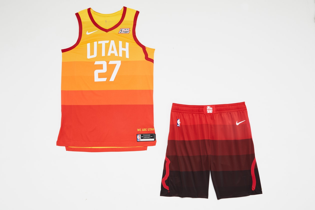 Nike Unveils 2019-20 NBA City Edition Jerseys basketball Chicago bulls toronto raptors golden state warriors Detroit pistons 