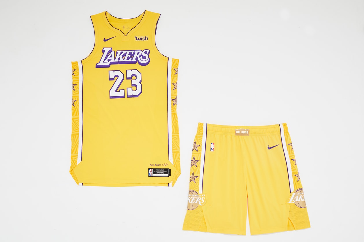 The Lakers And Bulls Were Among Eight Teams To Unveil New City Jerseys