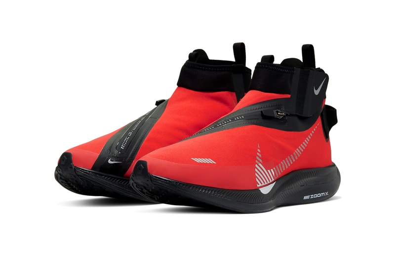 nike pegasus turbo shield waterproof habanero red black metallic silver bq1896 600 release date info photos price