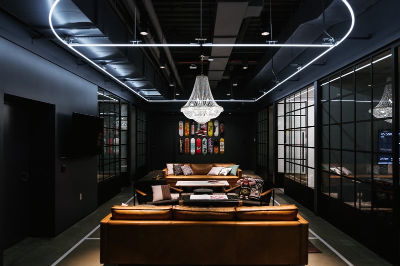 Inside Nike New S23NYC Studio seaport south street new york city nyc office hq headquarters ron faris sneakers culture sneakerhead digital webstore ecommerce 
