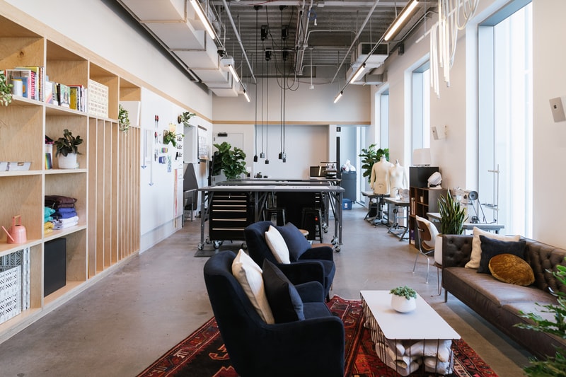 Inside Nike New S23NYC Studio seaport south street new york city nyc office hq headquarters ron faris sneakers culture sneakerhead digital webstore ecommerce