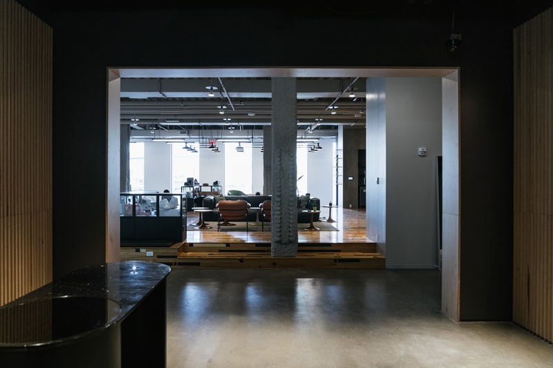 Inside Nike New S23NYC Studio seaport south street new york city nyc office hq headquarters ron faris sneakers culture sneakerhead digital webstore ecommerce 