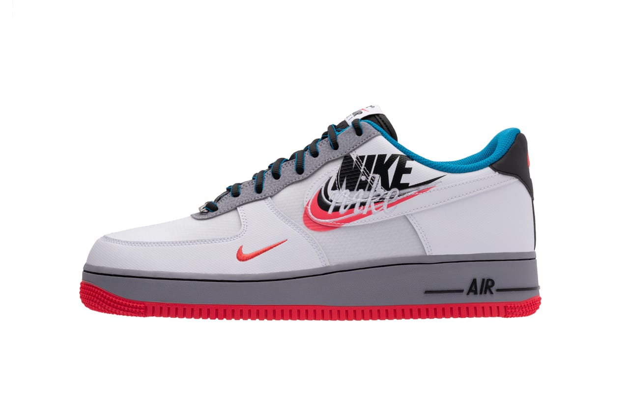 nike air force 1 evolution of the swoosh