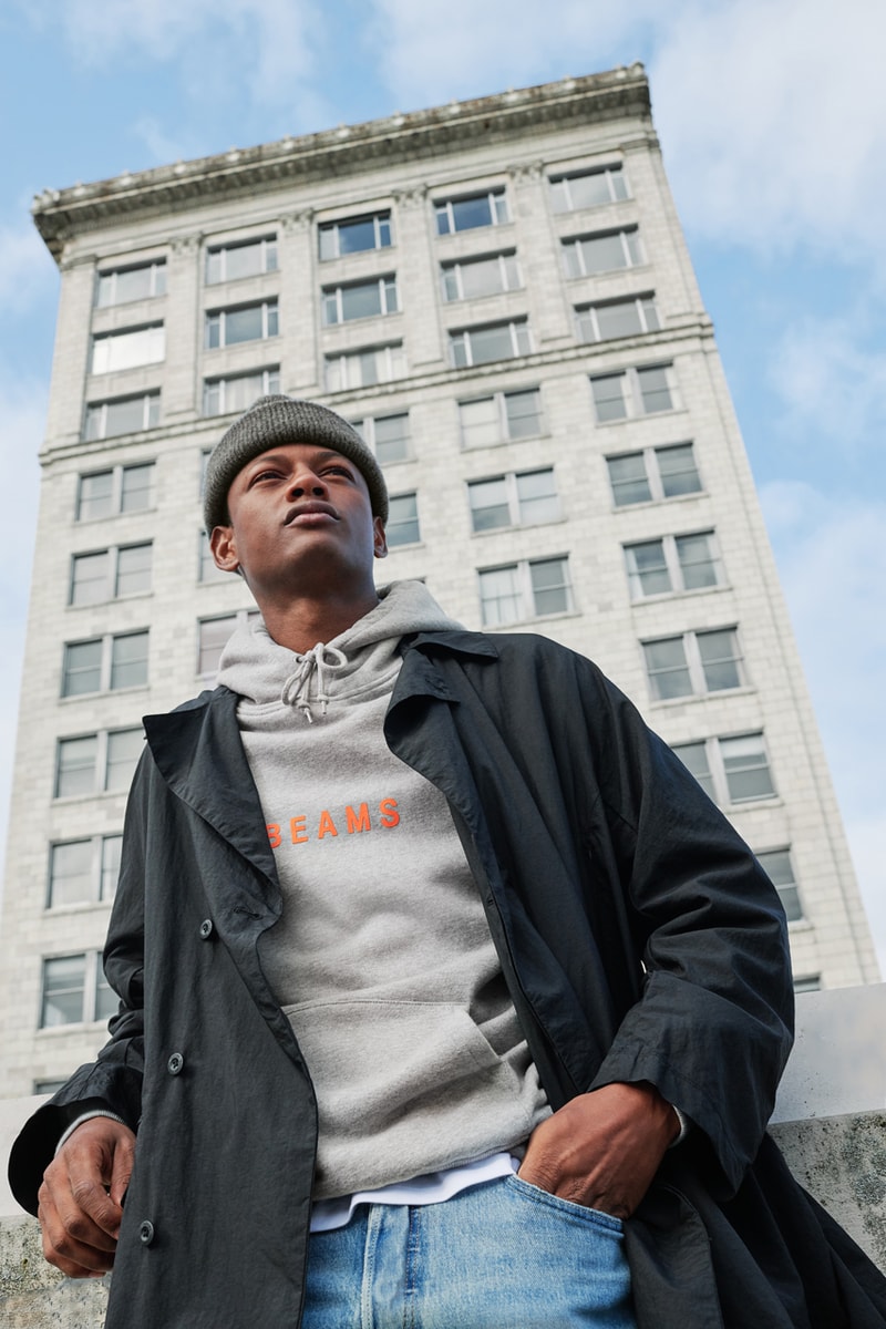 Nordstrom Men's Concept 007 "BEAMS" Pop-Up Shop collaboration capsule collection teatora sasquatchfabrix orslow teatora flagstuff plus couture womens mens home japan november 2019 7 january 2020 store