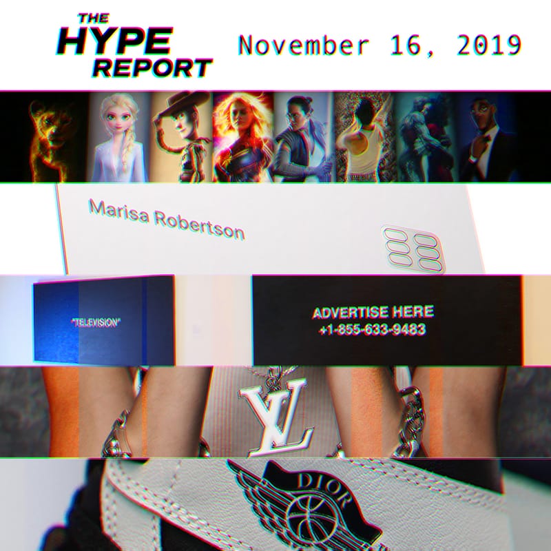 The HYPE Report: Disney+ Launch, Dior x Jordan Brand Collaboration and More