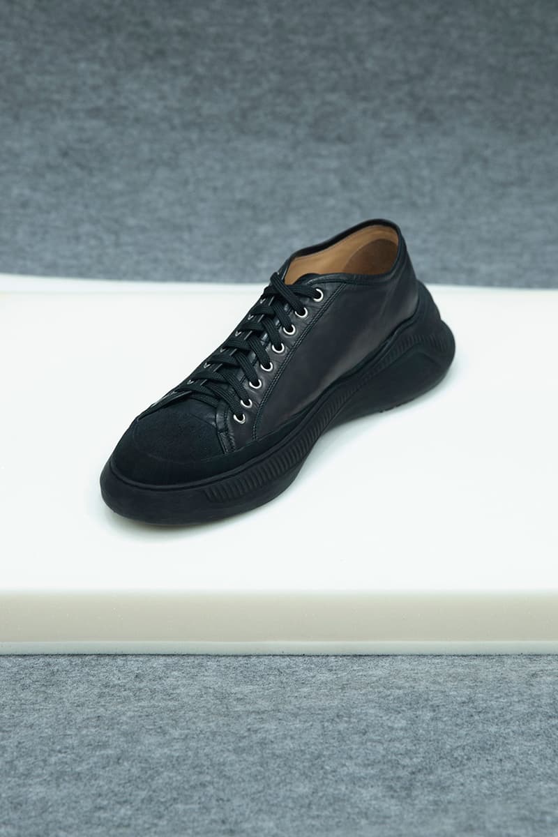 OAMC Free Solo Sneakers FW19 Release Information First Look Custom Made First Look Clean Sneaker Footwear Drop Cop Made in Italy Premium Leather Rubber "Off White" "Black" "Ivy" Colorways
