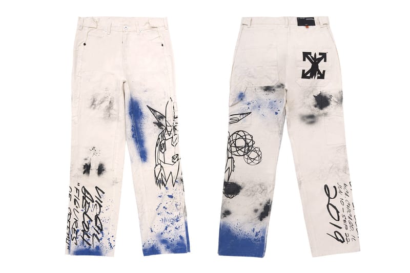 off white futura pants