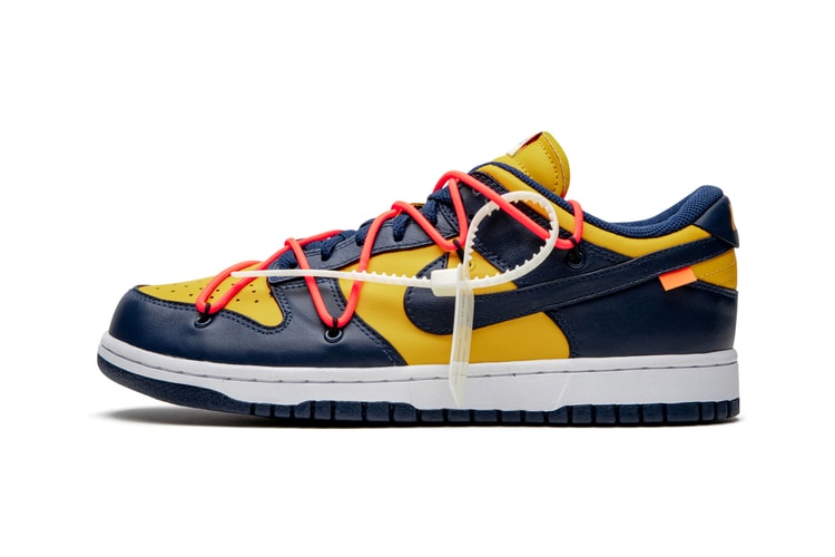 A Better Look at the Off-White™ x Nike Dunk Low “University Gold”