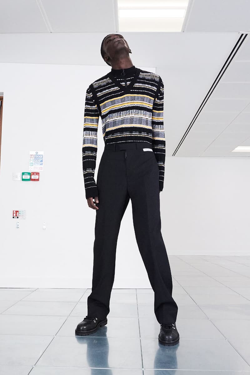 Off-White™ Pre-Fall 2020 "Pivot" Collection Lookbook Menswear Virgil Abloh Ready to Wear Drop Release First Look High End Streetwear Sartorial Fashion Tailoring