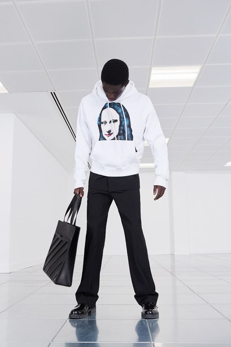 Off-White™ Pre-Fall 2020 "Pivot" Collection Lookbook Menswear Virgil Abloh Ready to Wear Drop Release First Look High End Streetwear Sartorial Fashion Tailoring