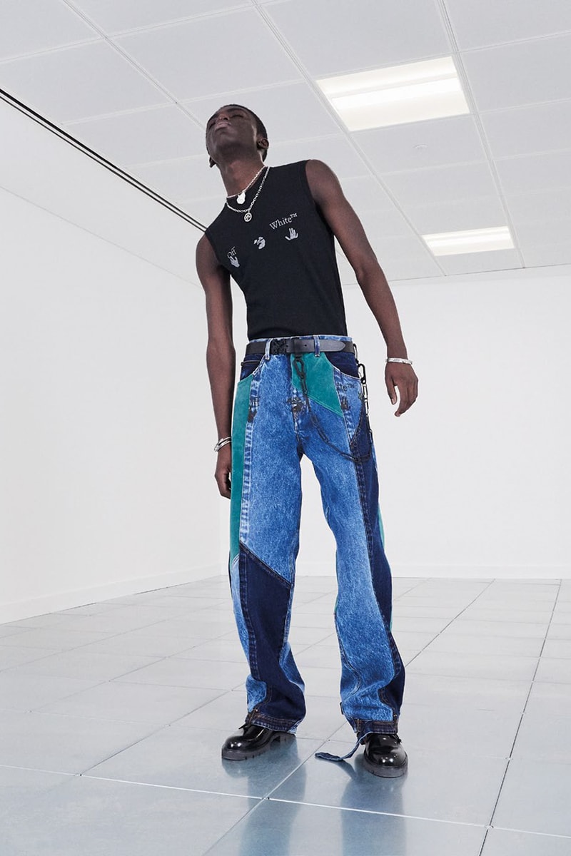 Off-White™ Pre-Fall 2020 "Pivot" Collection Lookbook Menswear Virgil Abloh Ready to Wear Drop Release First Look High End Streetwear Sartorial Fashion Tailoring