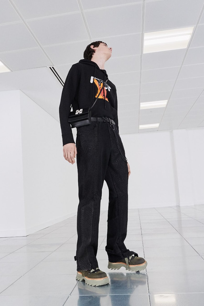 Off-White™ Pre-Fall 2020 "Pivot" Collection Lookbook Menswear Virgil Abloh Ready to Wear Drop Release First Look High End Streetwear Sartorial Fashion Tailoring