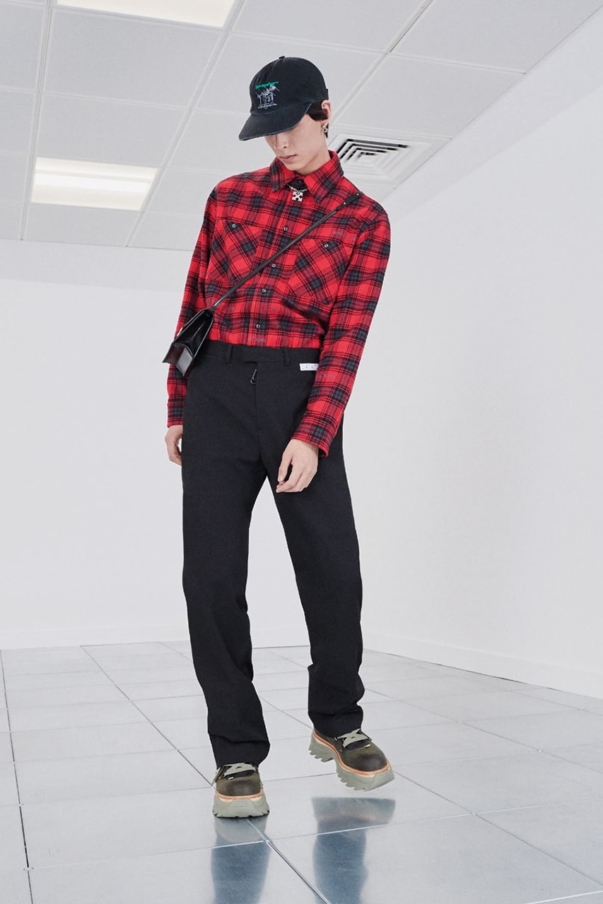 Off-White™ Pre-Fall 2020 "Pivot" Collection Lookbook Menswear Virgil Abloh Ready to Wear Drop Release First Look High End Streetwear Sartorial Fashion Tailoring