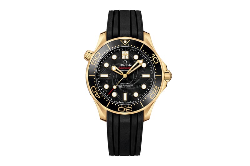 OMEGA Seamaster Diver 300M James Bond Set Black 18K Yellow Gold On Her Majesty’s Secret Service