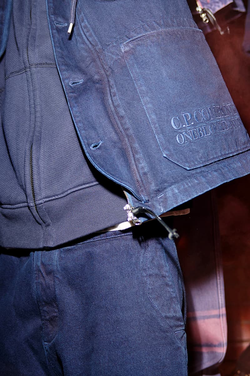 One Block Down x C.P. Company Tenth Anniversary Capsule Collection Lookbook First Look Massimo Osti Italian Sportswear Classic Workwear Pieces Over-Dyeing Goggle Hoodie Anorak Bucket Hats T-Shirt Hoodie Campaign