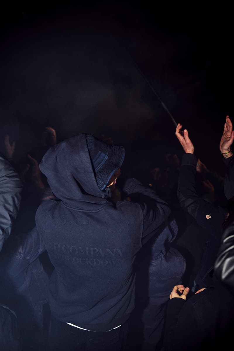 One Block Down x C.P. Company Tenth Anniversary Capsule Collection Lookbook First Look Massimo Osti Italian Sportswear Classic Workwear Pieces Over-Dyeing Goggle Hoodie Anorak Bucket Hats T-Shirt Hoodie Campaign