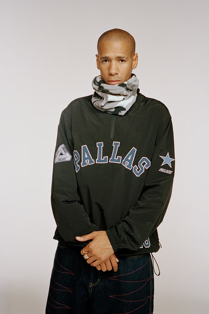 palace skateboards ultimo 2019 lookbook collection buy cop purchase london japan la los angeles new york store release information tracksuit puffa jacket parka camouflage