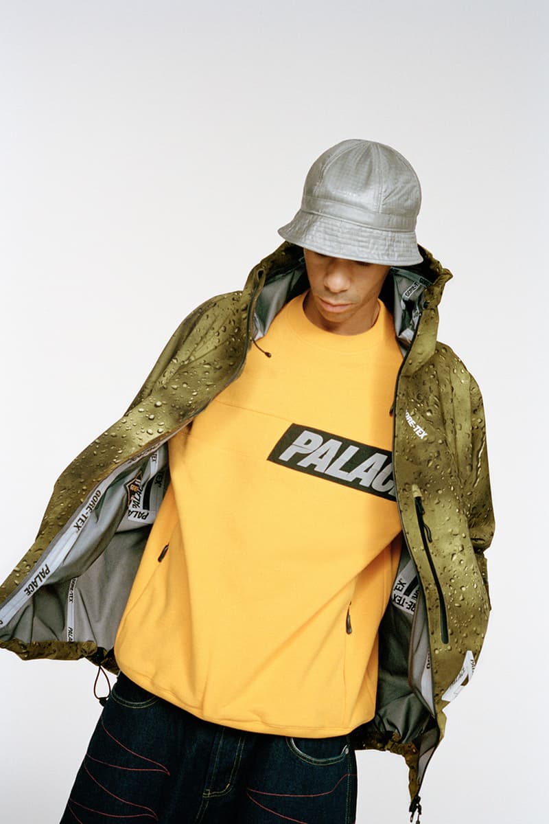 palace skateboards ultimo 2019 lookbook collection buy cop purchase london japan la los angeles new york store release information tracksuit puffa jacket parka camouflage