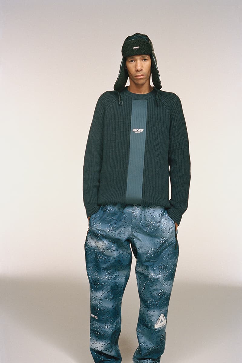 palace skateboards ultimo 2019 lookbook collection buy cop purchase london japan la los angeles new york store release information tracksuit puffa jacket parka camouflage