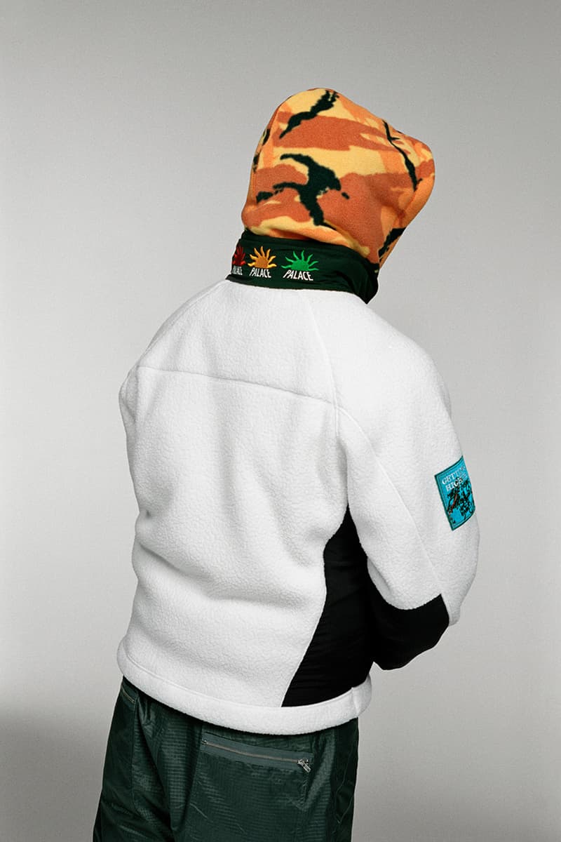 palace skateboards ultimo 2019 lookbook collection buy cop purchase london japan la los angeles new york store release information tracksuit puffa jacket parka camouflage