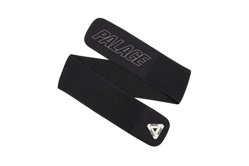 Palace Ultimo 2019 Accessories & Hardware Capsule Collection Seasonal Pieces Polartec Scarf Neck Warmer Gaiter Dominoes Sticker Pack Skate Tool London "Duck Out" Keyring Silver