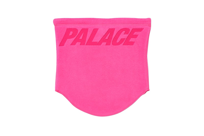 Palace Ultimo 2019 Accessories & Hardware Capsule Collection Seasonal Pieces Polartec Scarf Neck Warmer Gaiter Dominoes Sticker Pack Skate Tool London "Duck Out" Keyring Silver