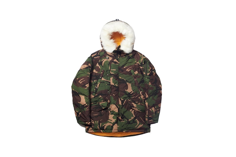 Palace Ultimo 2019 outerwear coats jackets parka camo camouflage puffa jacket ripstop polartec release information first look buy cop purchase