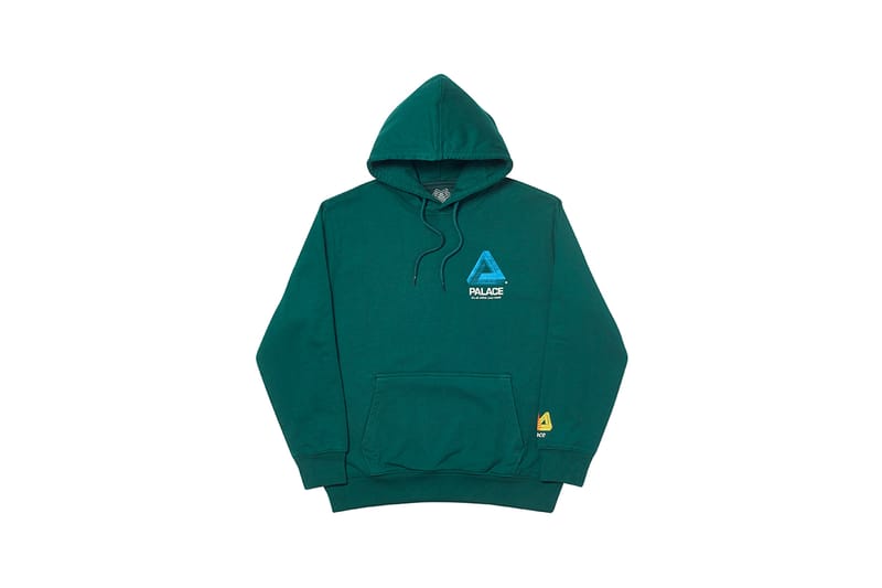 palace stripe hoodie