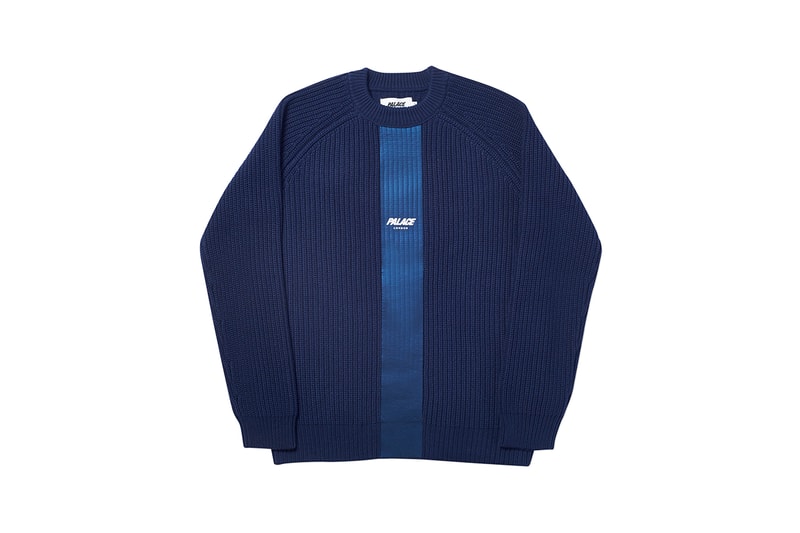 palace ultimo 2019 tops sweatshirts hoodies repeated P logo triferg sofar minimal buy cop purchase knitwear release information london lookbook