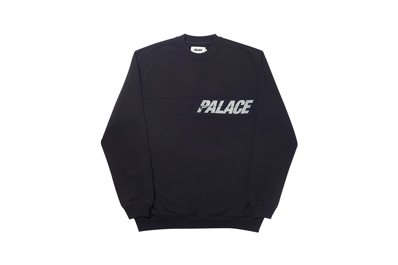 palace ultimo 2019 tops sweatshirts hoodies repeated P logo triferg sofar minimal buy cop purchase knitwear release information london lookbook