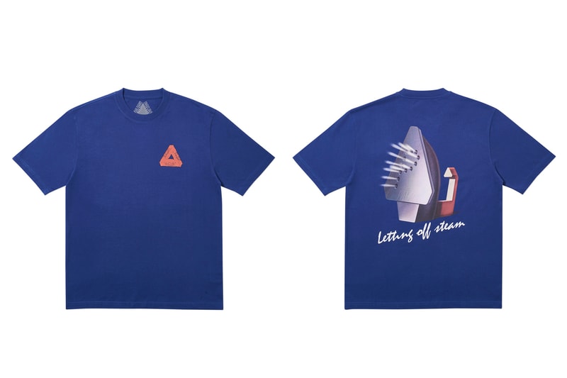 Palace Ultimo 2019 Tees Short Sleeve Long Sleeve Muscle Bicep Triferg Logo Print Bold Colors Heatmap Mountains Logos Branding London Skateboarding Letting off Steam Iron Mad Maximus 
