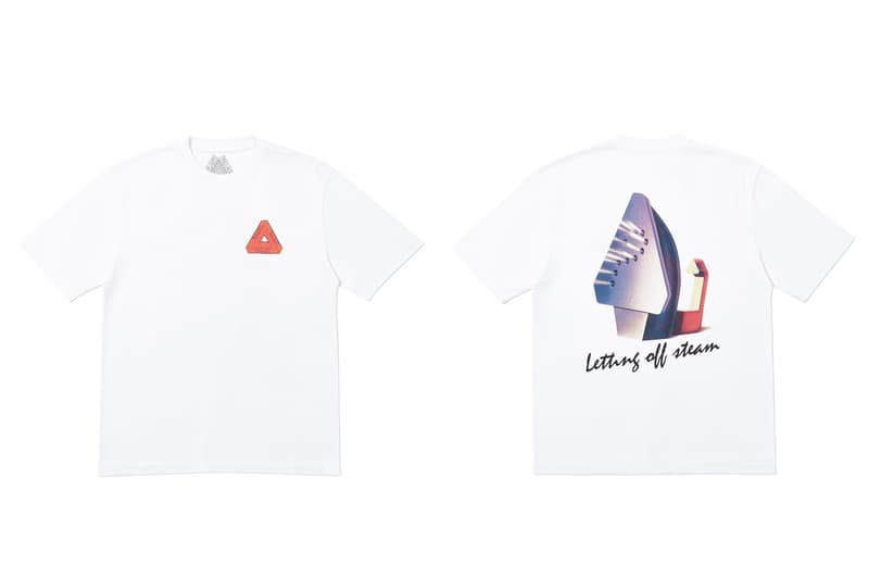 Palace Ultimo 2019 Tees Short Sleeve Long Sleeve Muscle Bicep Triferg Logo Print Bold Colors Heatmap Mountains Logos Branding London Skateboarding Letting off Steam Iron Mad Maximus 